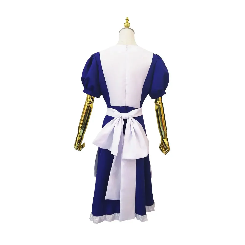 Набор костюмов аниме-горничной Madness Returns для женщин — униформа, платье, пояс, галстук-бабочка в комплекте