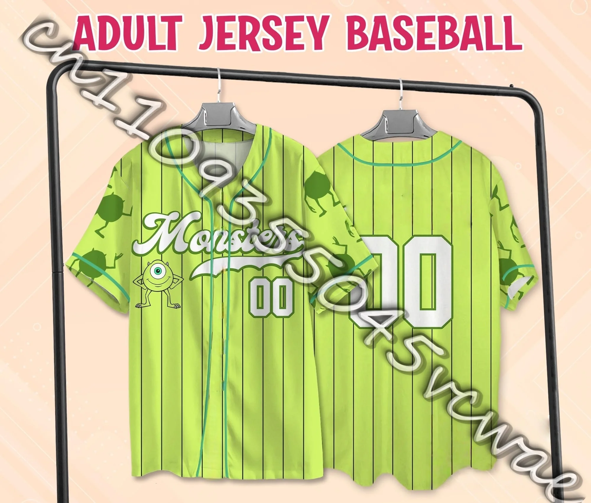 

Коллекция бейсбольных джерси Disney Monster Inc. Выберите футболки Disney, подходящие к бейсбольной командной форме. Футболки Monster Camisas Acogedoras.