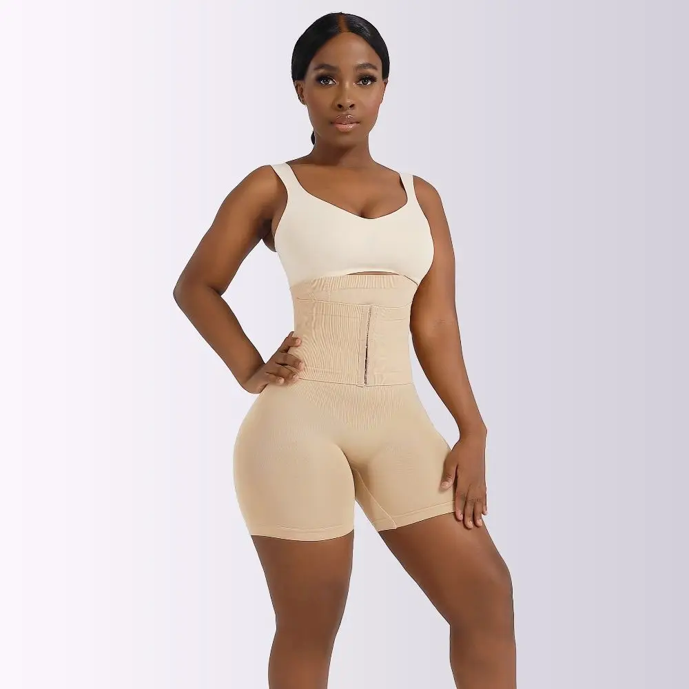 

High Waist Postpartum Body Shaper Shapewear Belly Contracting Seamless Underpants Waist Trainer Panties Butt Lifter Briefs Women