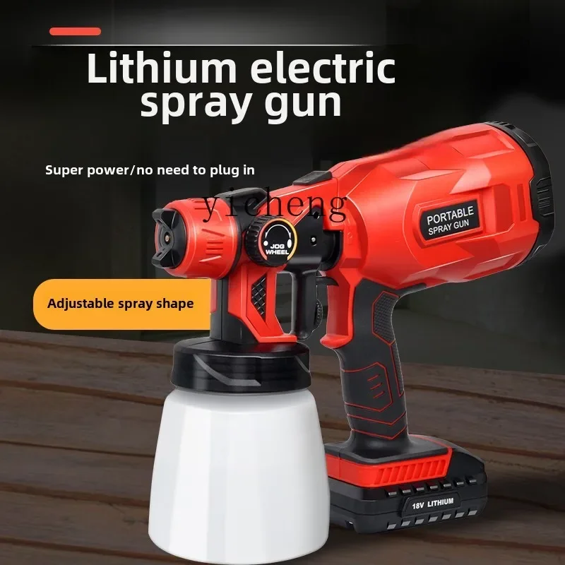 

electric lithium battery spray gun spray gun latex paint spraying machine