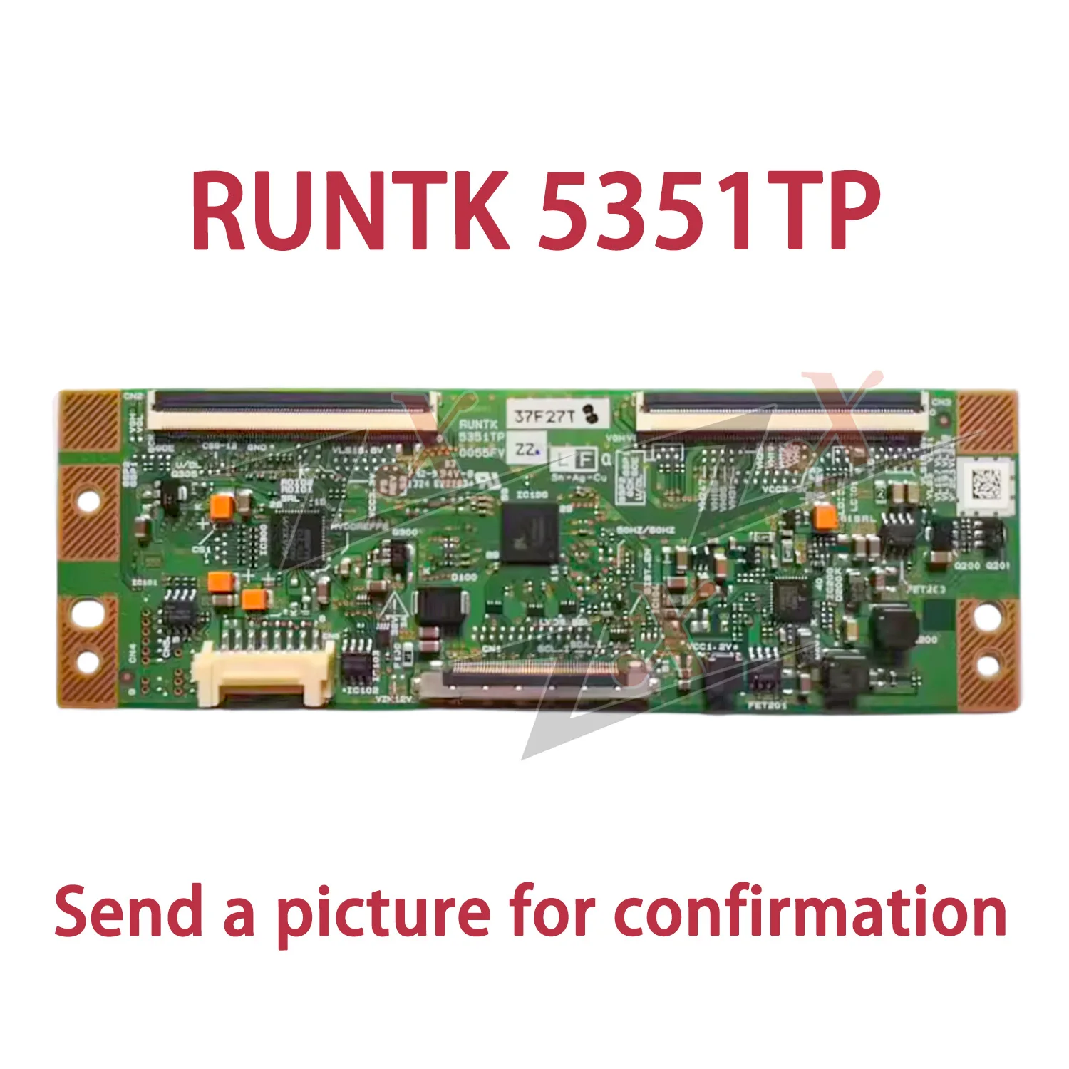 RUNTK 5351TP ZA ZZ Original 0055FV ZA ZZ LCD TV Logic Board RUNTK 5351TP