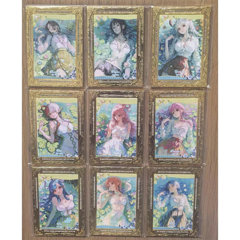 การ์ดโลหะอนิเมะวันพีซ SSP SSS GP GZ แฮนค็อก เปโรน่า นามิ โรบิน อุตะ ยามาโตะ การ์ดสะสม ของขวัญวันเกิด ของเล่นเด็ก