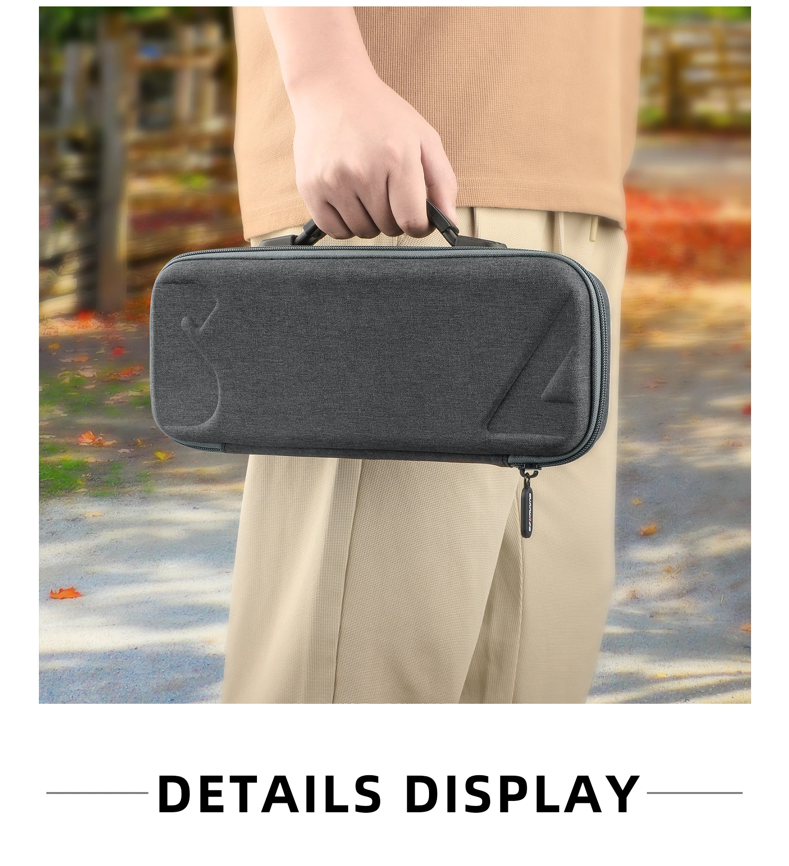 Carrying Case for Insta360 ONE RS 1 Inch Mini Panoramic Action Camera Storage Bag Anti-scratch Stand-alone Handbag Accessories