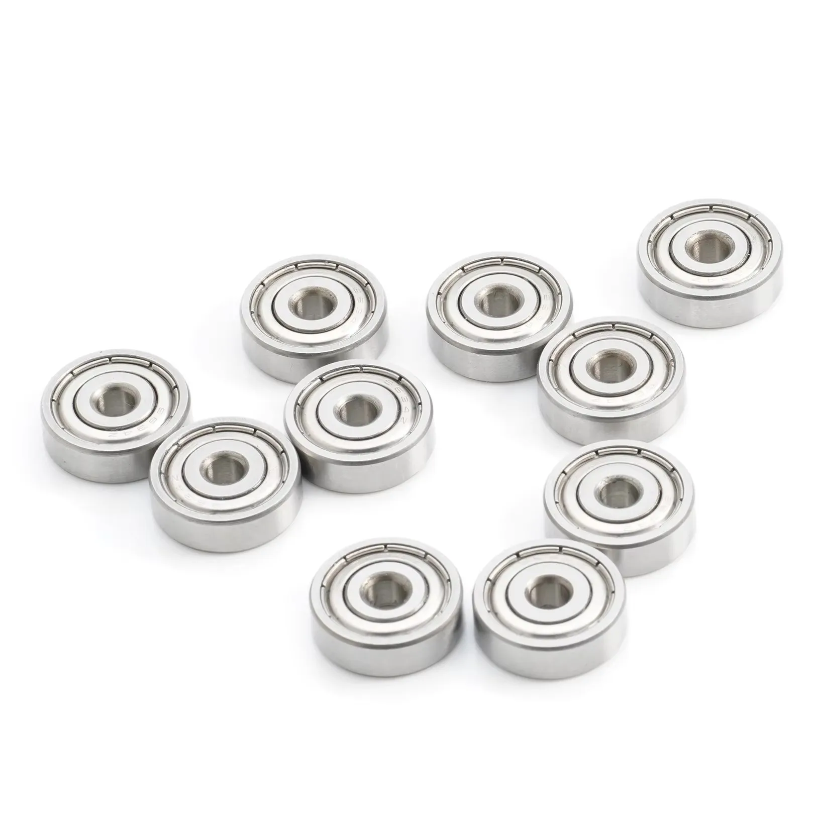 FUSHI 634ZZ 634 2RS Bearing 4x16x5 mm 10Pcs 634 ZZ 634 RS Flange Bearing For Strong Industrial Motors High Speed