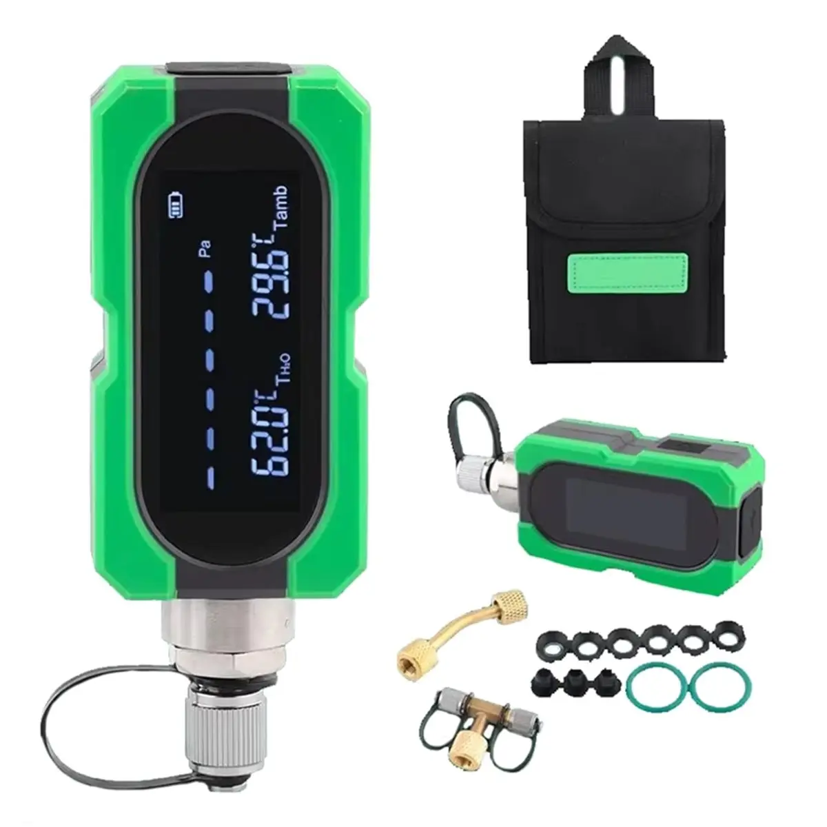 [new trend] Digital Vacuum Gauge -1 Air Conditioner Vacuum Extraction Degree Electronic Pressure Absolute Pressure