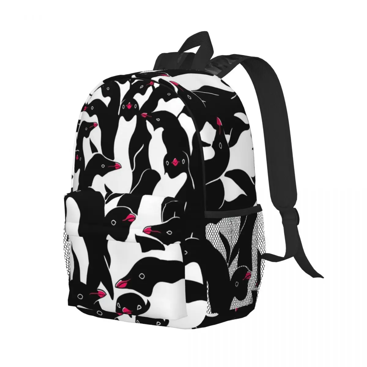 Nel complesso pinguini II zaini adolescente Bookbag Casual bambini borse da scuola zaino per Laptop borsa a tracolla grande capacità