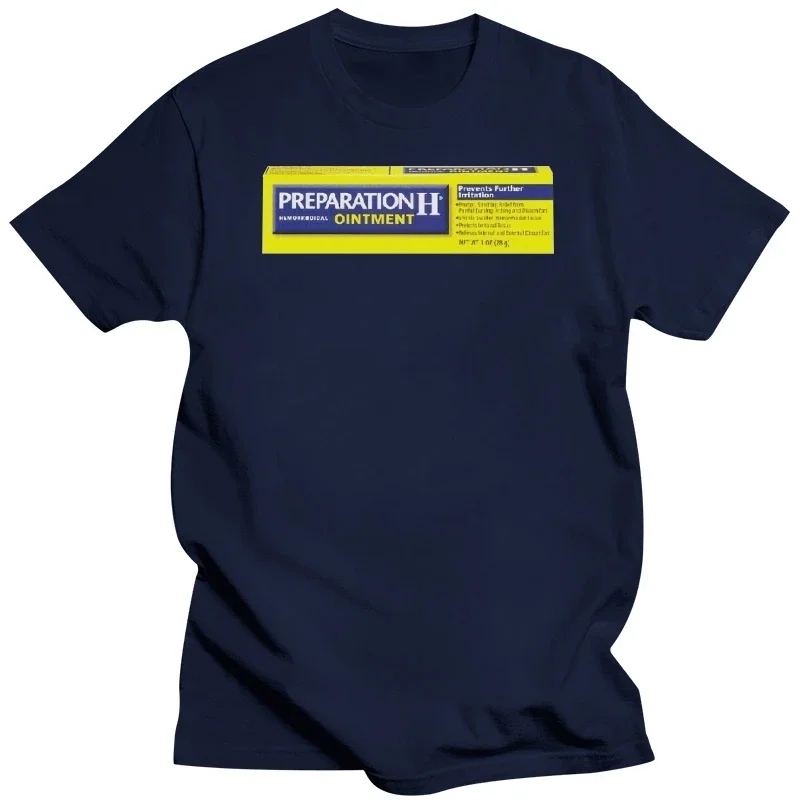 PREPARATION H HEMORRHOID OINTMENT MEDICATION TUBE WHITE T-SHIRT