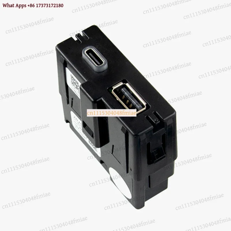 5QD035726L 3GB035954 Rear USB Socket charging USB Type-C Interface Socket Plug For VW T-roc Passat B8 Tiguan L Jetta Audi Skoda