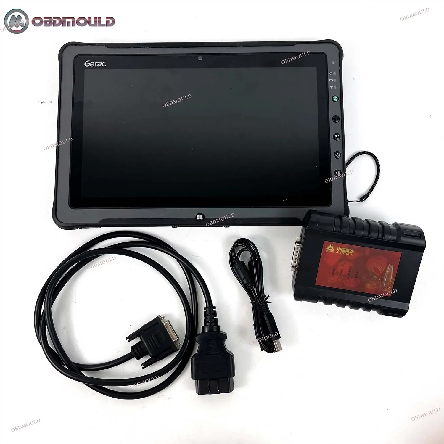 

For Sinotruk EOL Truck Scanner Diagnostic Tool for HOWO A7/T7H/Sitrak/Hohan Diagnostic Tool and Getac F110 Tablet