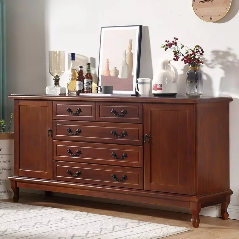 Decoration Living Room Cabinets Storage Wooden Sideboards Living Room Cabinets Kitchen LuxuryVitrineschrank Furniture Home