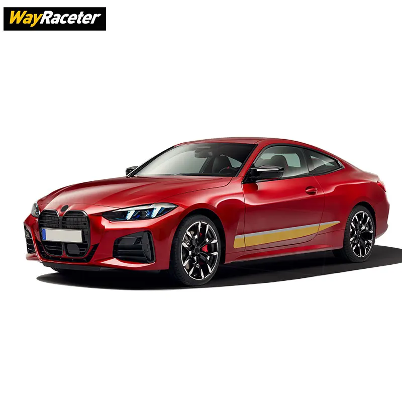 M أداء الباب الجانب المشارب ملصق ملصق حائط من الفينيل لسيارات BMW G22 440i G23 للتحويل 4 سلسلة كوبيه 2022 2023 2025 اكسسوارات