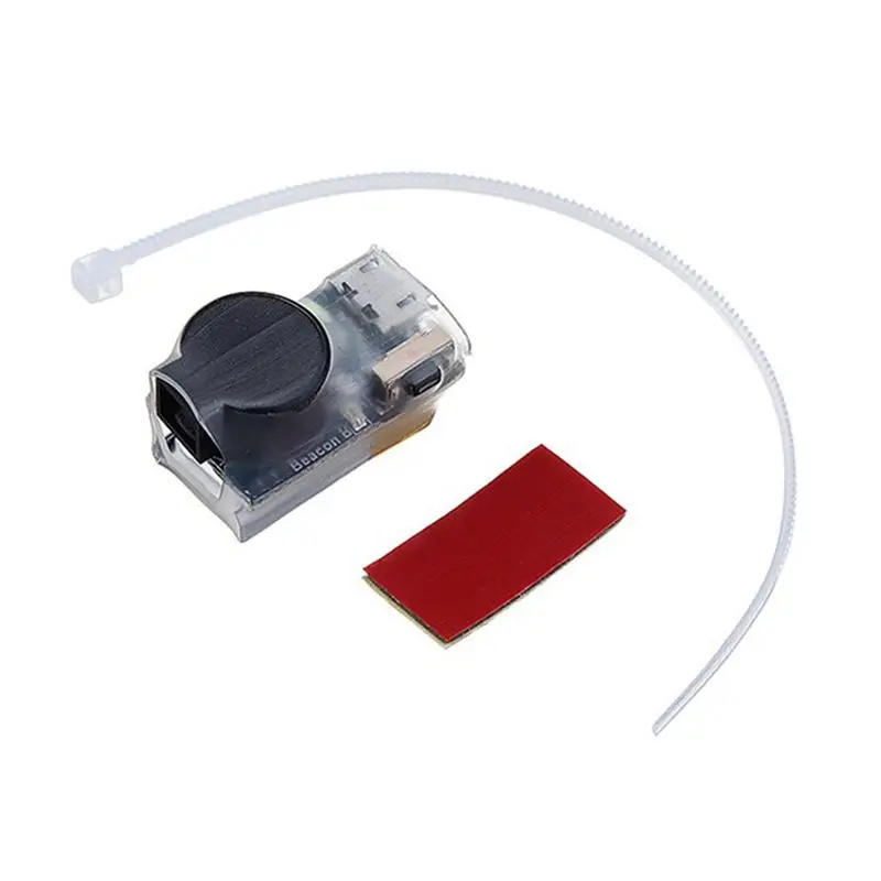 B92B FPV Drone Anti-Lost Buzzer Tracker with LED Alarm 110dB Loud Sound Gyroscope for RC FPV for Finder Super