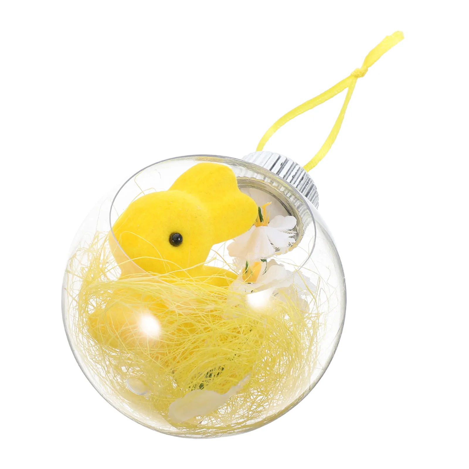 

Acrylic Transparent Easter Bunny Hanging Ornament Easter Tree Baubles Window Decorations Party Spring Hanging Ornaments