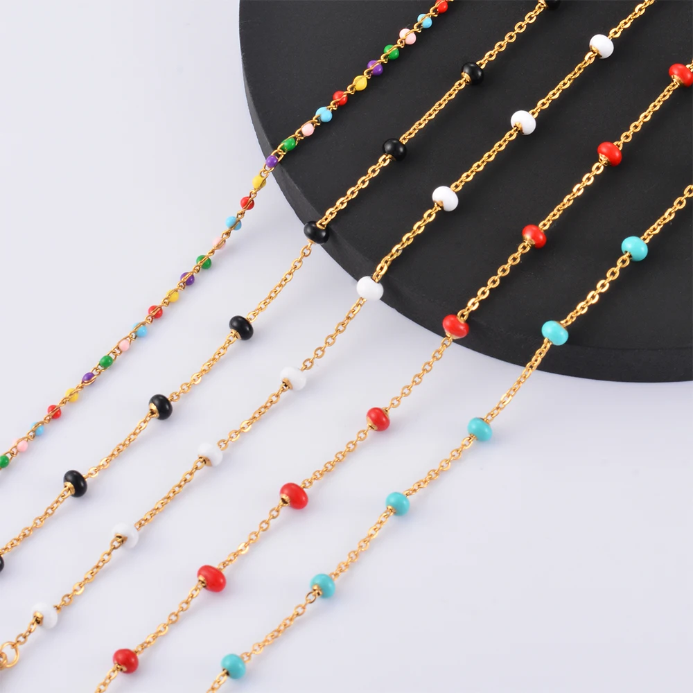 Women's Gold Plated Stainless Steel Chain Bracelet