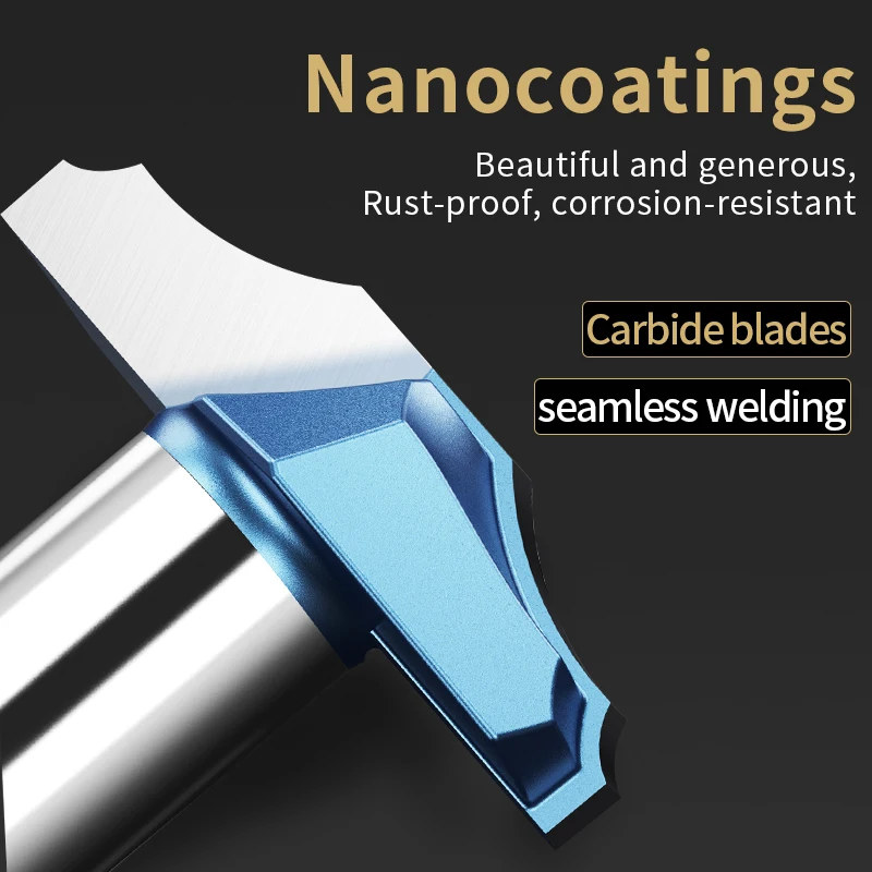 HUHAO Cutter Professional 1/2 Shank Woodworking Door Frame Lace Door Frame Router Bit Milling Cutter Wood Carving Tools