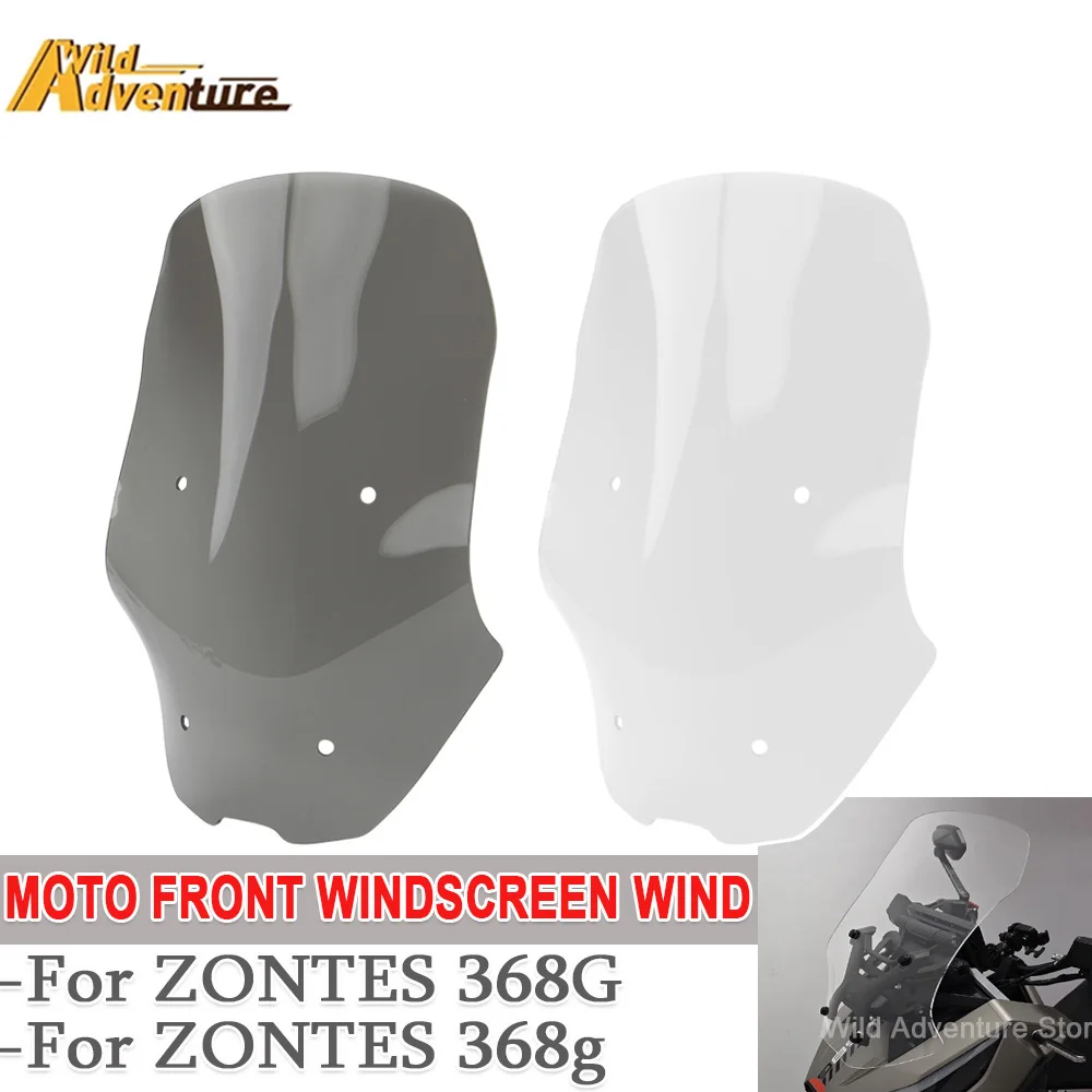 

52CM 57CM 62CM Windshield Wind Shield Screen For ZONTES 368G 368g G368 ZT368G Windscreen Deflector Spoiler Protector Accessories