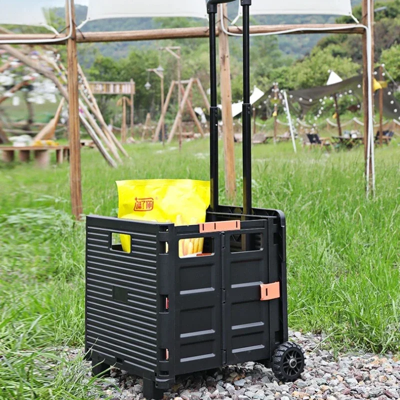New model Household Goods Folding Shopping Cart Trolley Shopping Cart Trolley Trolley Household  premium