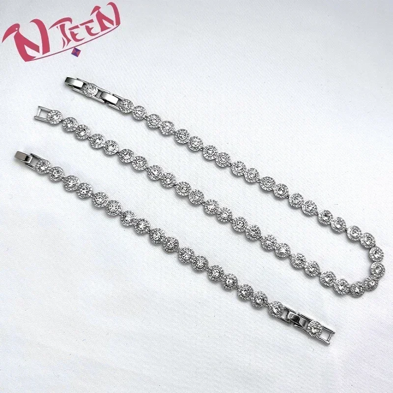 

2025-качественный оригинальный женский комплект ювелирных изделий, круглые ювелирные изделия с бриллиантами серии «Ангель», демонстрирующая благородная элегантность, подходит для вечеринки мы