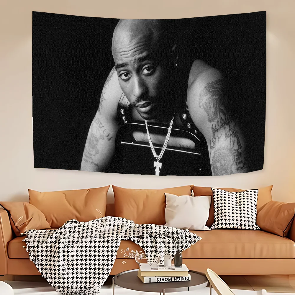 

Rapper 2PAC Hanging Bohemian Tapestry Cheap Hippie Wall Hanging Bohemian Wall Tapestries Mandala Wall Hanging Home Decor