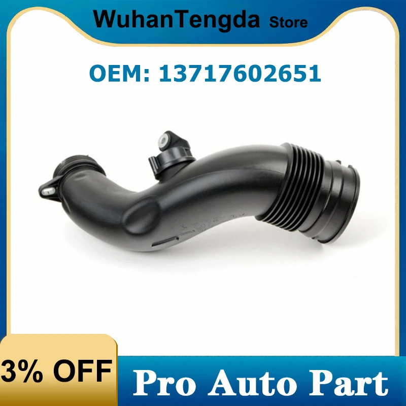 13717602651 Car Turbo Charged Air Intake Hose Pipe for BMW 1 2 3 4 Series F30 F20 F32 F22