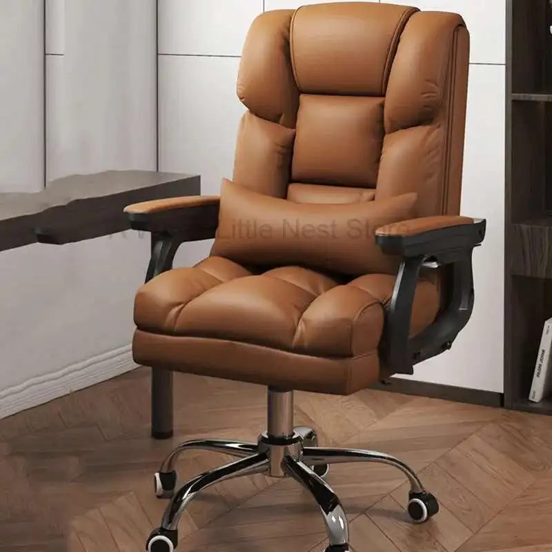 Desk Office Chair Modern Ergonomic Mobile Luxury Dinning Comfortable Wheels Office Chair Student Silla Oficina Salon Furniture