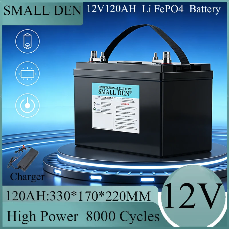 12V/12.8V 120Ah Lif…