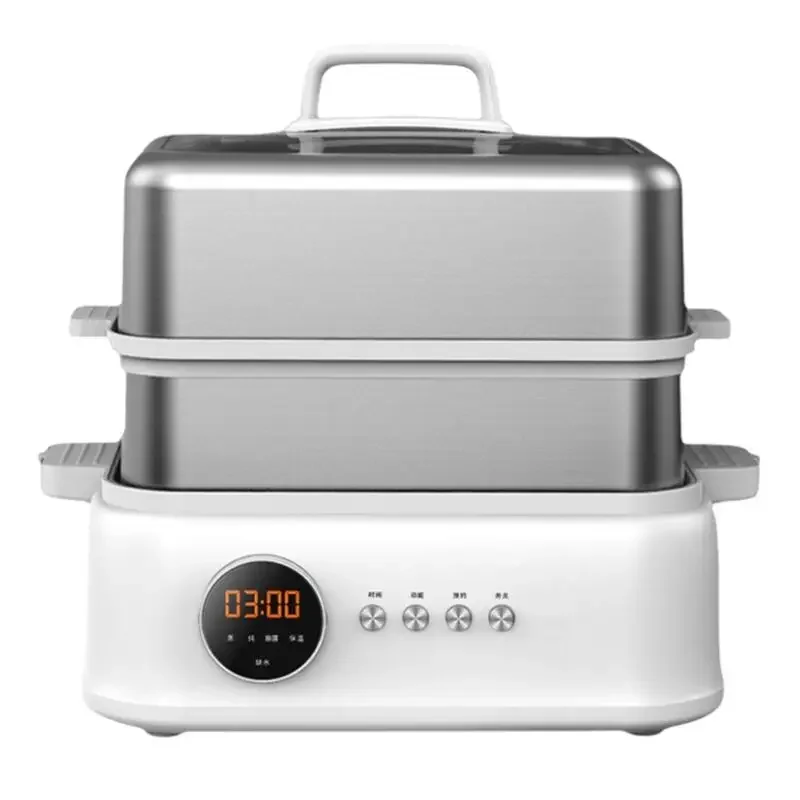 Stainless Steel Electric Steamer Steamer Stew Pot Multi-functional Household Water-proof Stew Pot Automatic Reservation Steamer