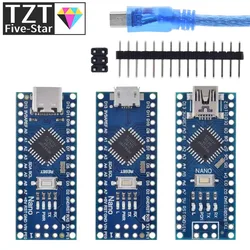 Controlador Mini/Tipo C/Nano Micro USB 3,0 con gestor de arranque, controlador compatible con arduino CH340, 16Mhz, ATMEGA328P