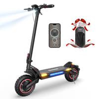 iScooter ix7pro 2000W Dual Motor electric scooter APP control 60km/h 17.5AH 10 inch Off-road tire Foldable electric scooters