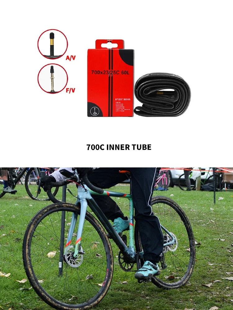 AliExpress Kenda Bicycle Tire Inner Tube 700C 18-23C 23-25C 28-32C 35-43C 45C Camera Schrader Presta Valve Inner Tube Road Bike Tyre Bike Parts