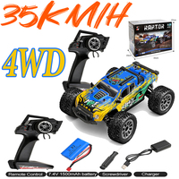 1/16 WLtoys 164018 Remote Control Car 35KM/H Continuously Variable Transmission 2.4G Remote Control Off-road Car Gift for Boys