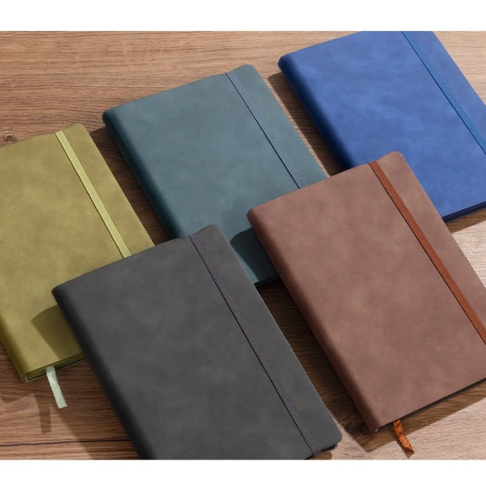 A5 دفتر مكتب الأعمال اجتماع المفكرة الأفقي مذكرات كتاب طلاب المدارس جداول مجلة مخطط جدول الأعمال حساب اليد