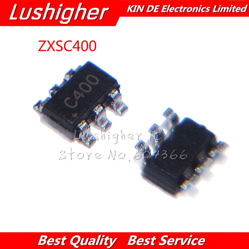 10pcs ZXSC400 C400 ZXSC400E6TA SOT23-6