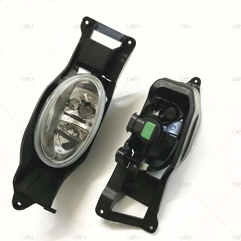 1 conjunto do carro amortecedor dianteiro nevoeiro luz kit de atualização para honda jazz/ajuste shuttle sport 2011 2012 2013 2014 2015 2016