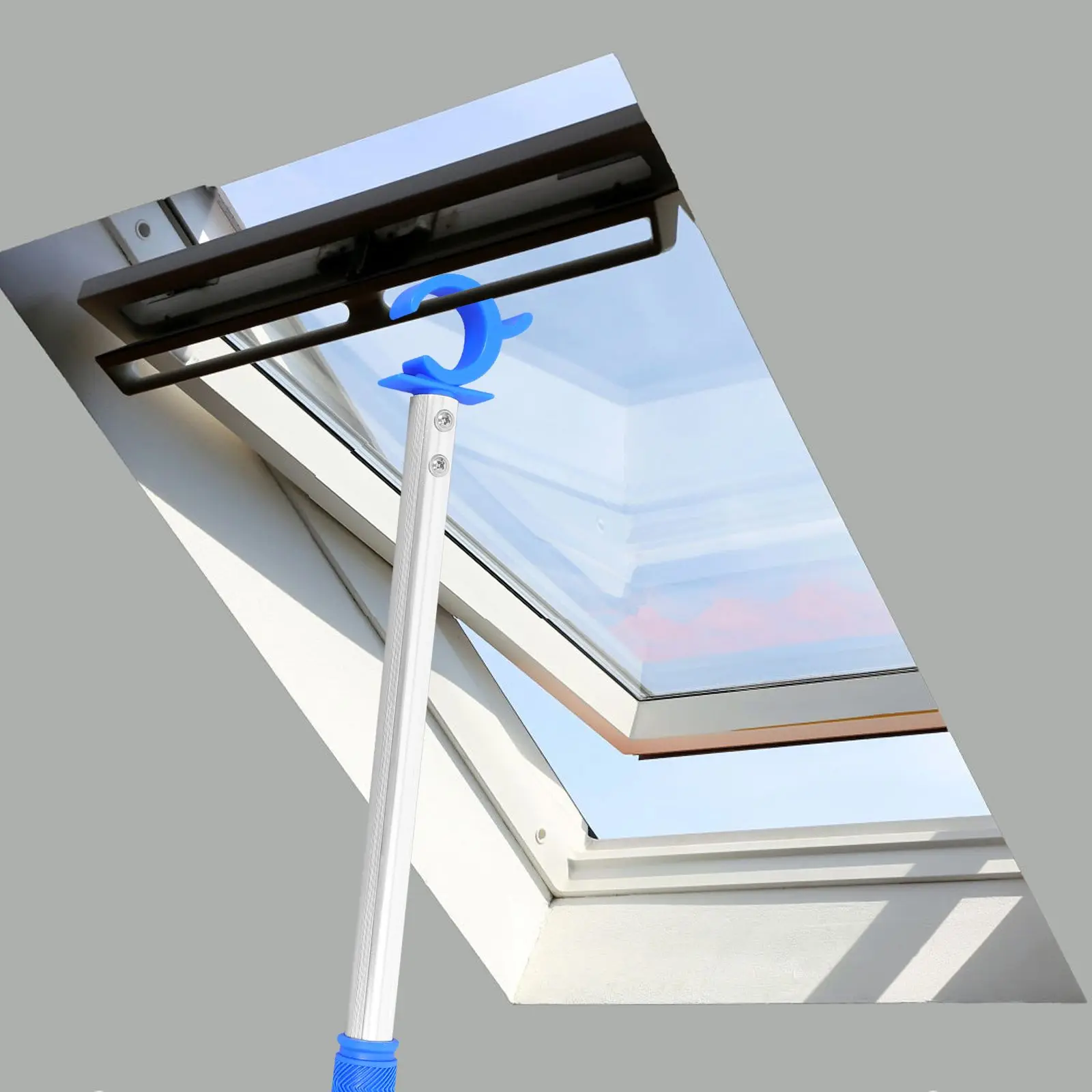 Blinds Opening Pole Window Long Opener Hook Rod Puller Pull Handle For High Window Opening Rod Bay Push Stick