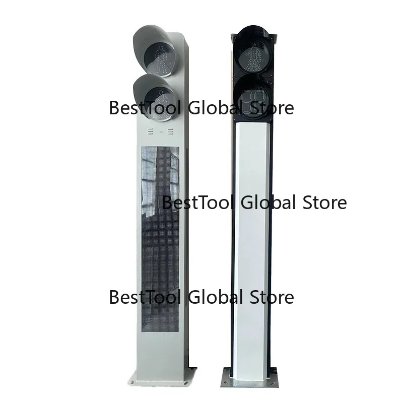 Easy Maintenance Road Solar Light Emitting Diode Traffic Signal Warning Light