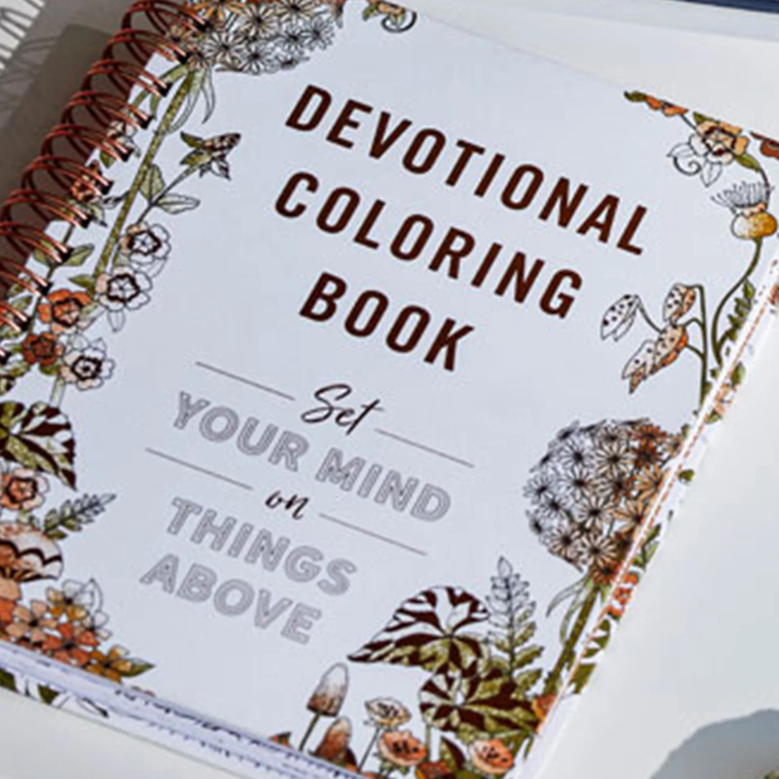 Faith Based Floral Coloring Book For Adult Smooth Texture Paper Inspirational Book Scriptural Coloring Book For Women Floral Art