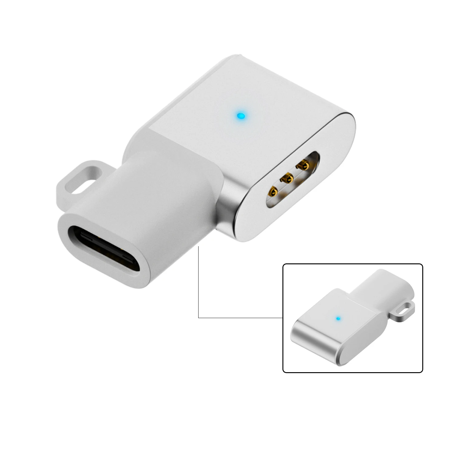 Magnetic Charging Adapter for Laifen ‎LFTB01-P Electric Toothbrush USB Type C Female Port Charger Connector Replacement