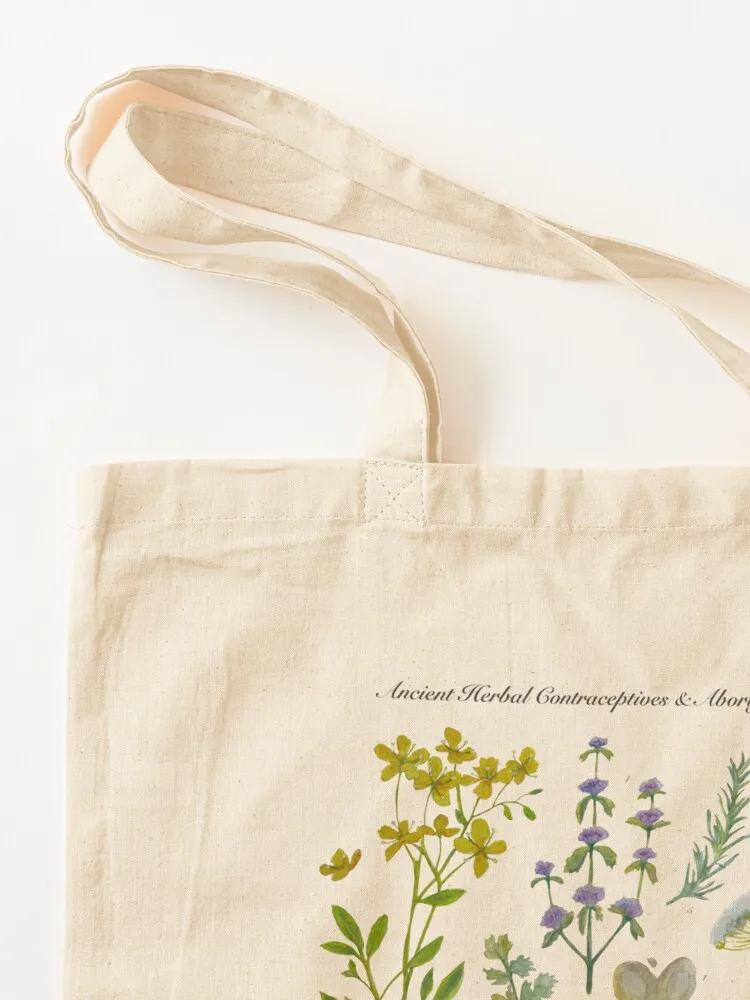 Herbal Reproductive Rights Tote Bag Women's shopper bag cute tote bag Custom Canvas Tote