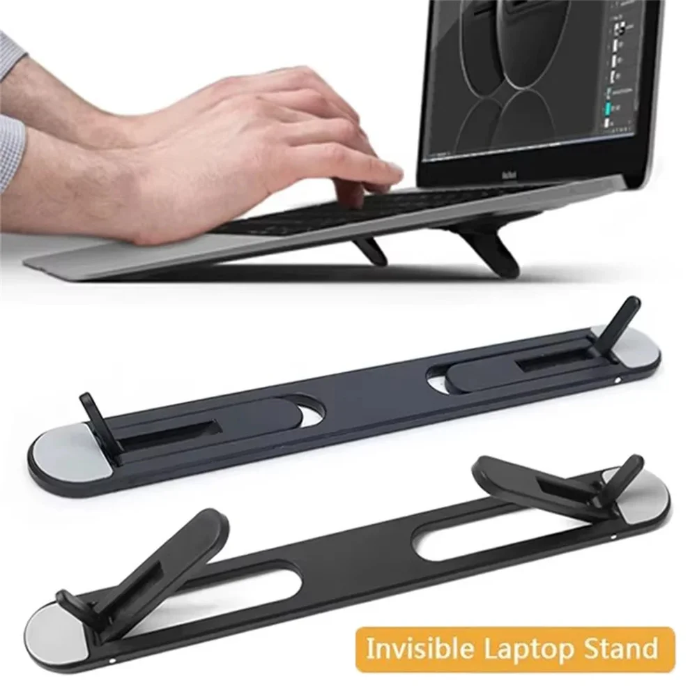 Universal laptop holder for Macbook Pro 13 15 Air Lenovo Samsung Notebook Cooling Pad Invisible Laptop Bracket Stands
