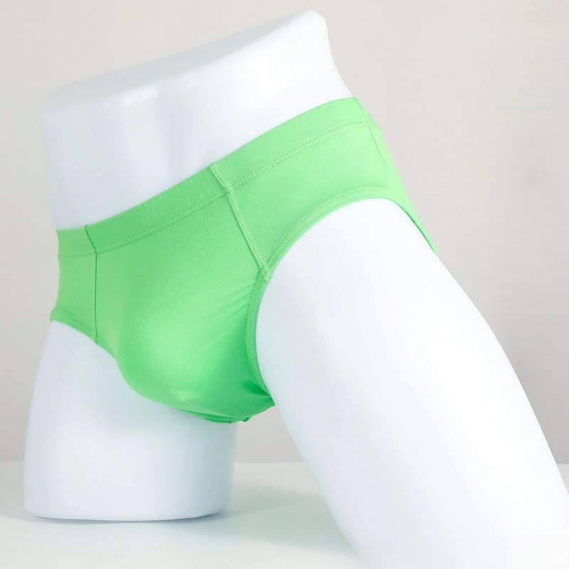 

Modal Man Sexy Briefs Convex Pouch Underpants Low Waist Qucik-Dry Male Panties Breathable Boys Lingerie Men Underwear Plus Size