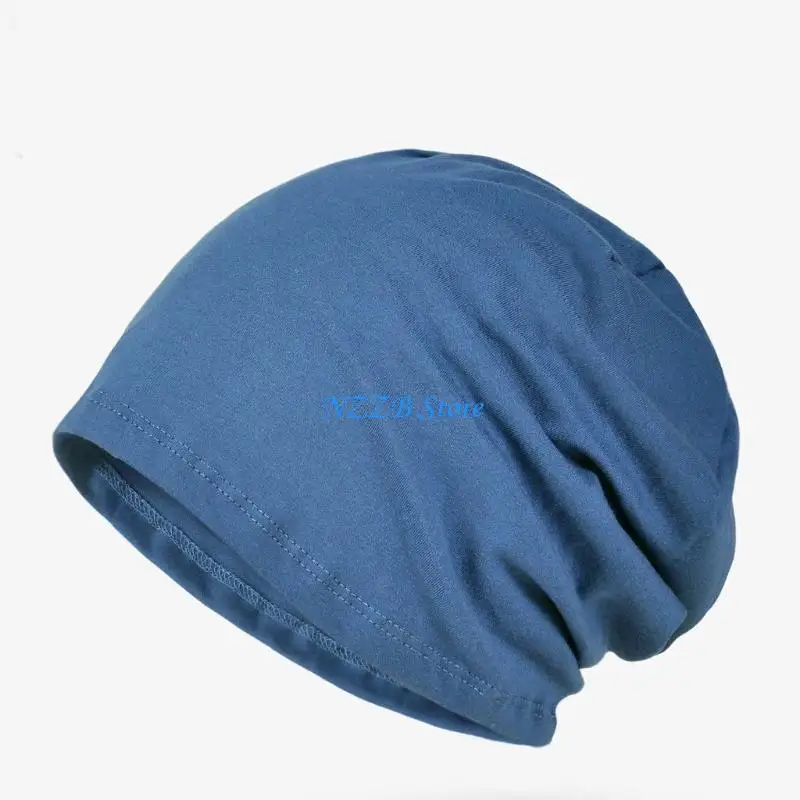 

T21F Light weight Quick Drying Hat Comfortable Hair Protecting Hat Softable Sleep Hat for Men and Women
