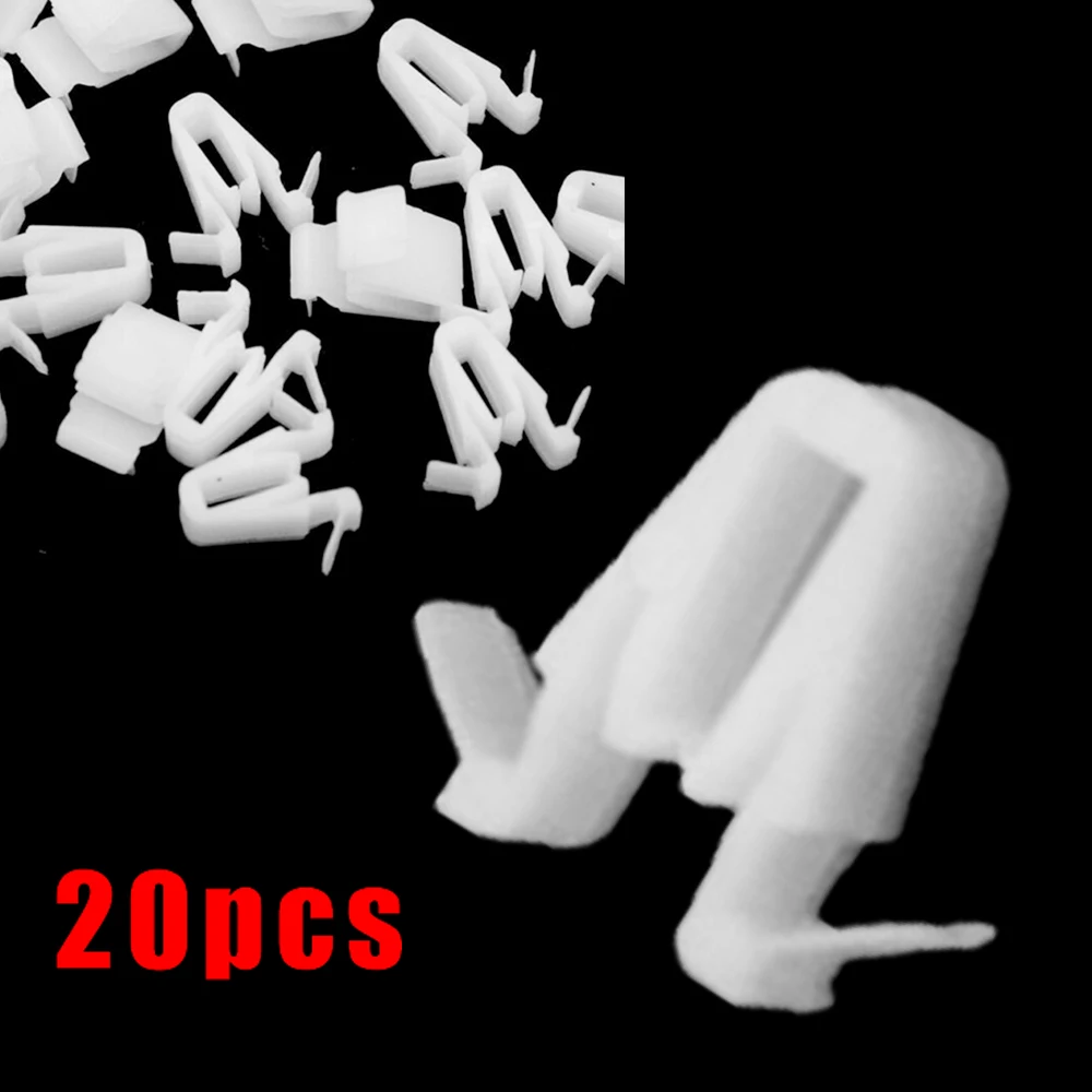 20pcs Car Side Door Moulding Trim Clips For Toyota Door & Garnish Moulding Clips #67771-58010 For Lexus Car Accessories