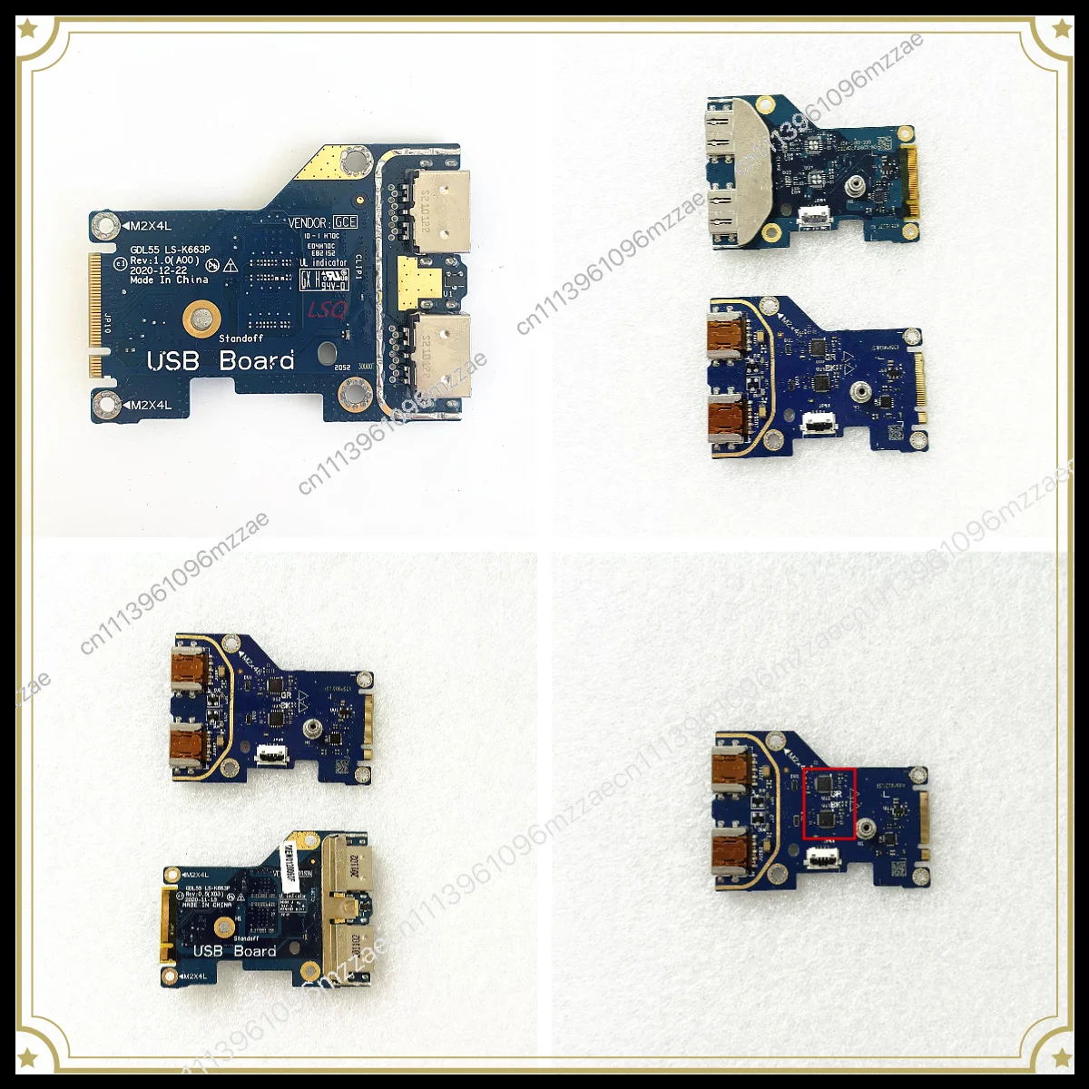 G15 5510 5511 USB Small Board IO Small Board GDL55 LS-K663P