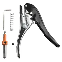 Punching Tool 3MM 6MM 8MM 10MM Hole Edge Banding Punching Pliers Screw Hole Hat Woodworking Tool Leather Hole Punch Hidden Hole