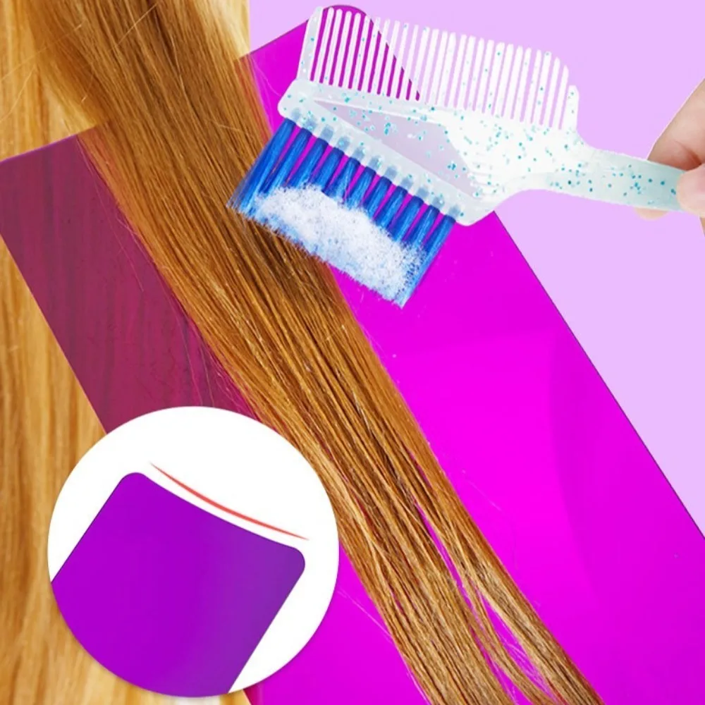 

Portable Hair Coloring Board Balayage Board Highlighting Hair Coloring Dyeing Board Thick Translucen Hair Dyeing Board Plate