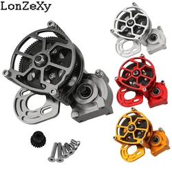 1:10 RC Crawler SCX10 All Metal Transmission/Center Gearbox with Motor Gear for 1/10 Axial SCX10 Gear Box Upgrade Parts