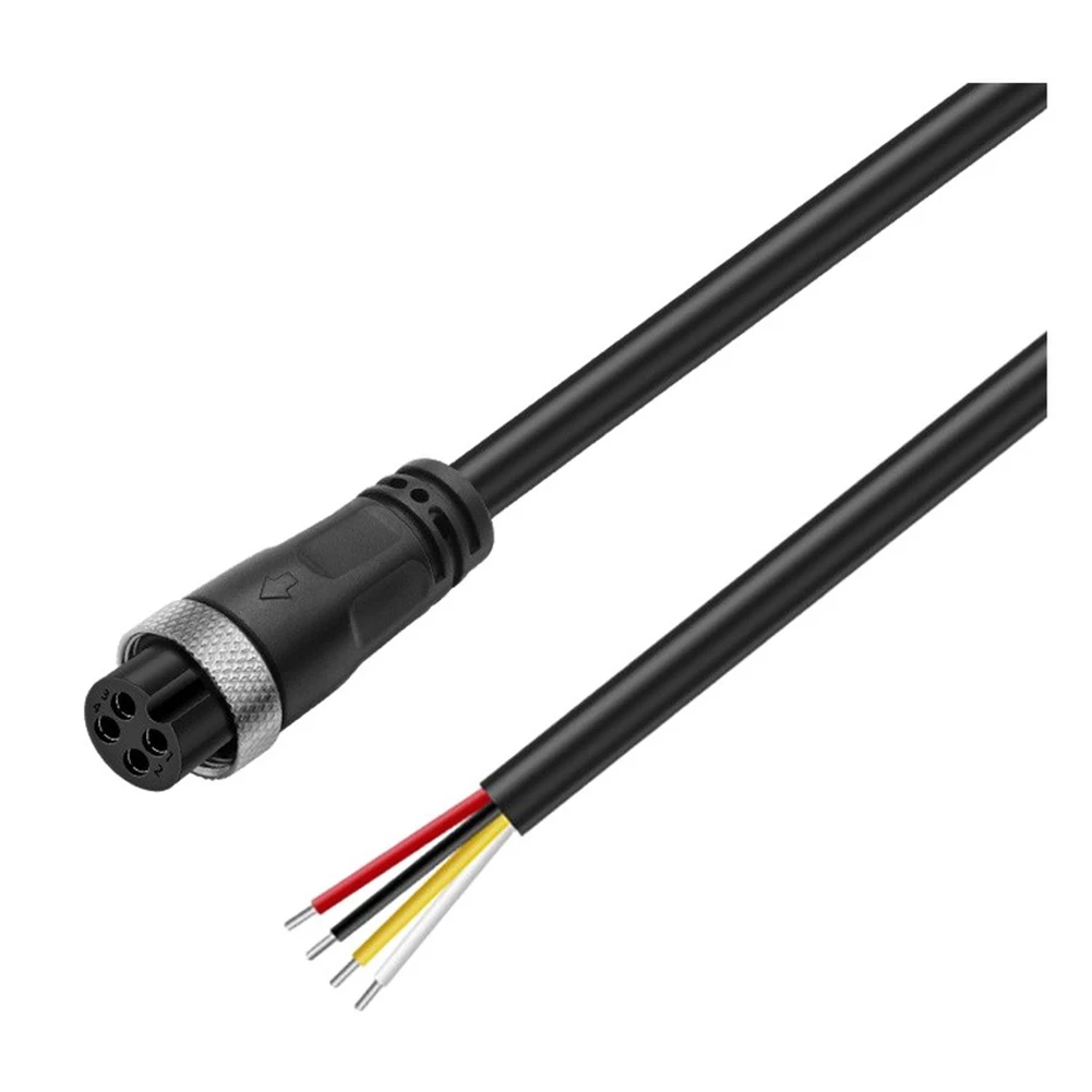 5 Pairs Waterproof 4-Pin Aviation Video Cable for Camera and Backup Monitor with EMI/RFI Shielding and Power+Video Transmission
