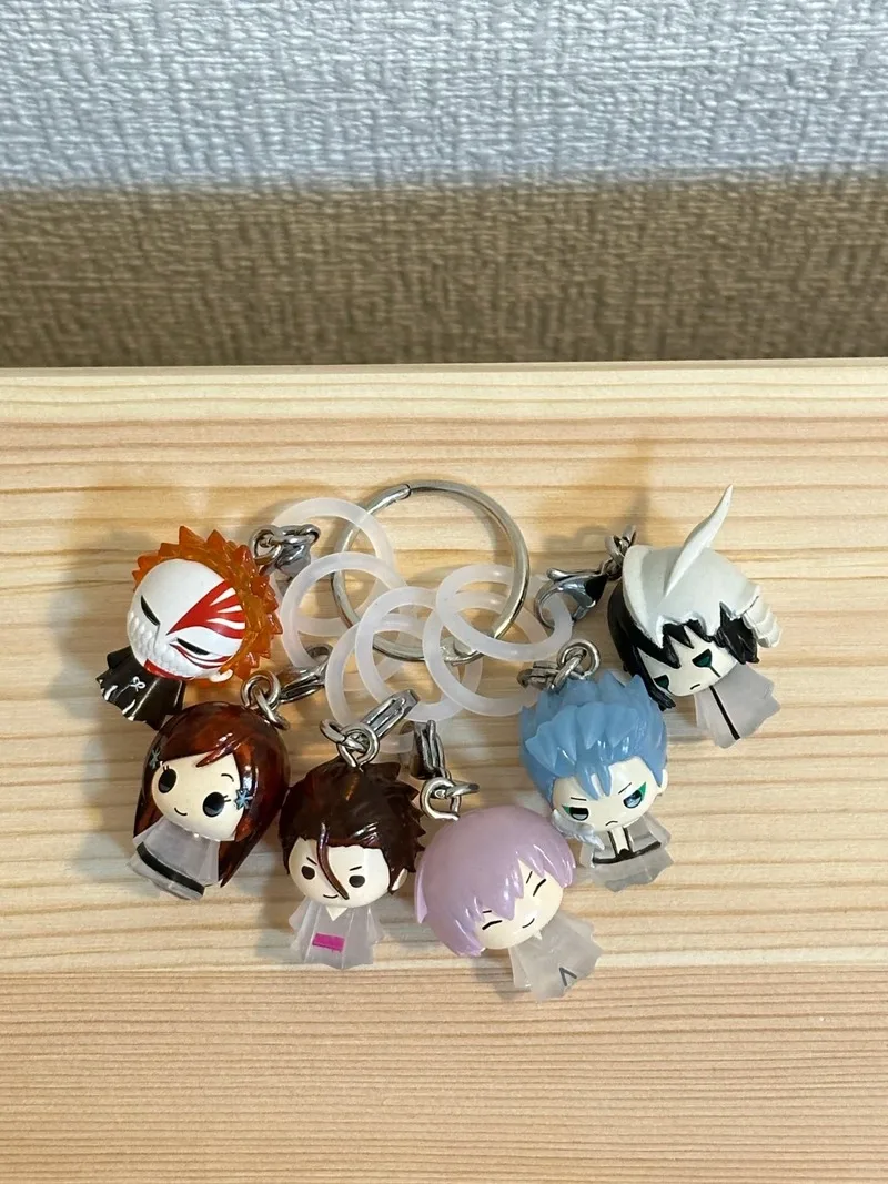 Bandai Gashapon Bleach Arrancar Character Keychain Figure Pendant