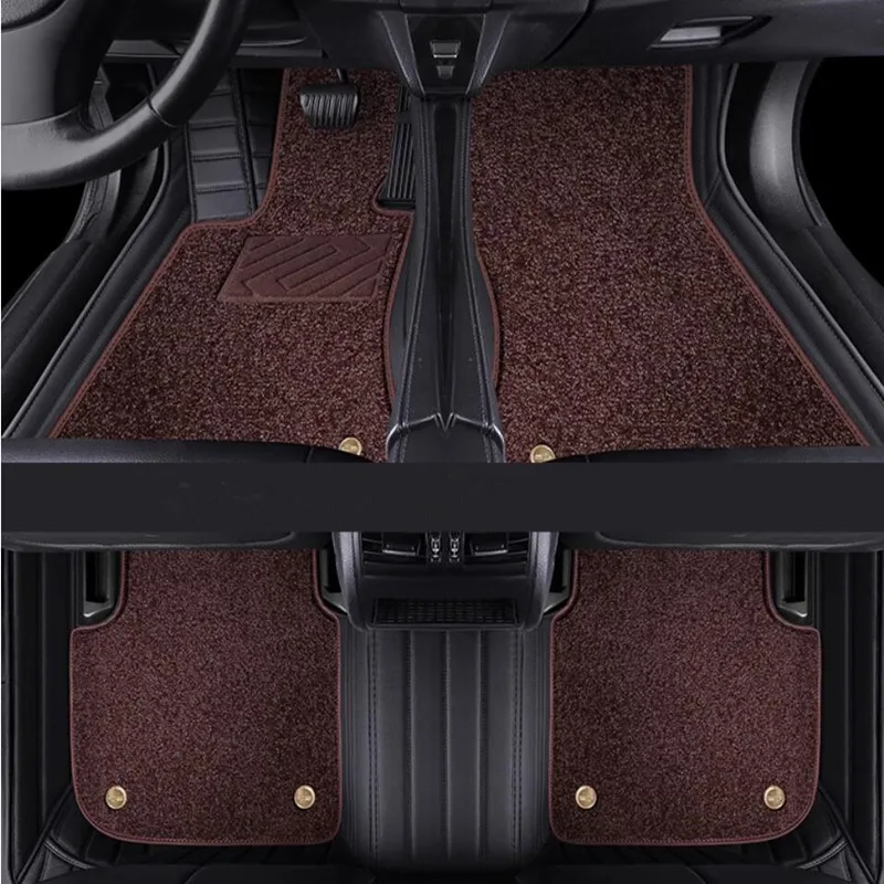 

Специальные автомобильные коврики на заказ для Mercedes Benz GLC 200 220 300 350 450d X254 2025-2023, коврики высшего качества, двухслойные ковры